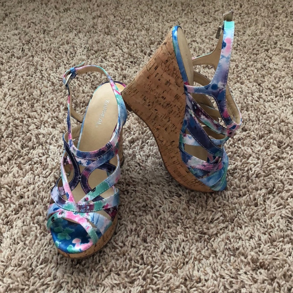 Cute multicolor Wedges!